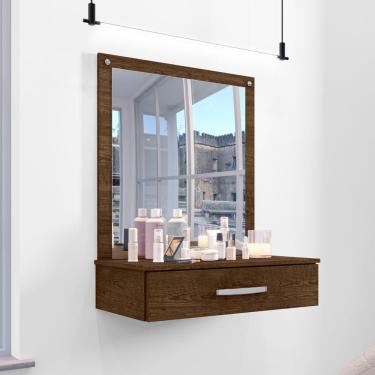 Imagem de Penteadeira Supensa Com Espelho Paraty Malbec