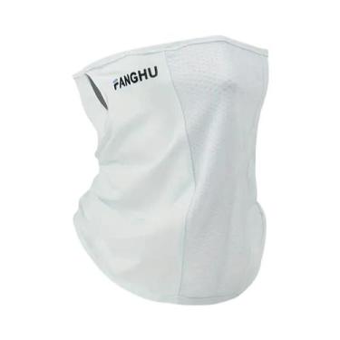 Imagem de Máscara Facial De Ciclismo Em Seda Gelada Leve E Respirável, Bandana, 