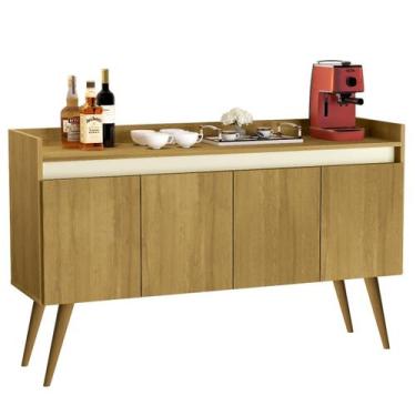 Imagem de Aparador Sala De Estar Hall De Entrada Buffet Cantinho Café Luxo 4 Por