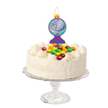 Imagem de Vela Tema Sereia Decoração Aniversario Festa Infantil