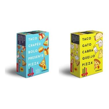 Imagem de Taco Chapéu + Taco Gato Jogos Pocket Papergames Em Português - Paper G