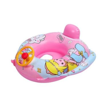 Imagem de Boia Inflável Infantil Em Formato De Carro, Colchão De Ar Para Piscina