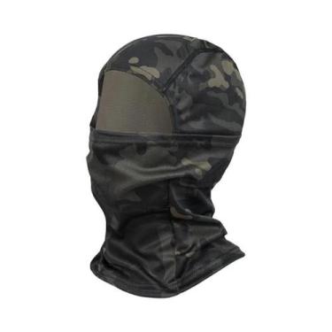 Imagem de Balaclava De Motocicleta Com Proteção UV E Malha Respirável Para Cober