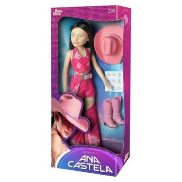 Imagem de Boneca Ana Castela Boiadeira Original Chapéu Botas Baby Brink