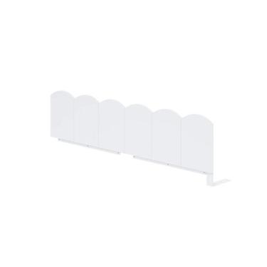 Imagem de Kit Grade de Proteção Dupla New Garden Casatema Branco