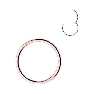 Imagem de Argola De Titânio Articulada Para Nariz, Lábio E Orelha  Joia Corporal