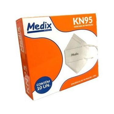 Imagem de Mascara kn95 10 unidades - MEDIX