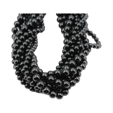 Imagem de Contas De Pedra Natural De Quartzo Transparente Redondas Soltas, Fio D