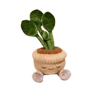 Imagem de Brinquedo De Pelúcia Kawaii De Flor Artificial De 30cm, Cacto E Girass