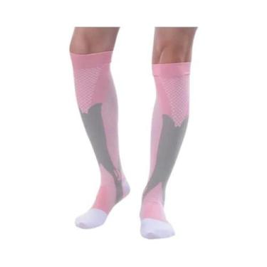 Imagem de Meias De Compressão Pretas Para Varizes, Uso Médico, Enfermagem E Espo