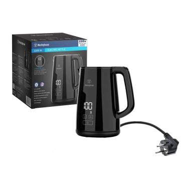 Imagem de Chaleira Elétrica 0,8 L com Temperatura Variável, 220V 1000W, Westinghouse, Preta