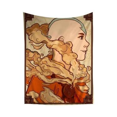 Imagem de Tapeçaria De Parede Com Estampa De Flores Hippie Avatar: the Last Airb