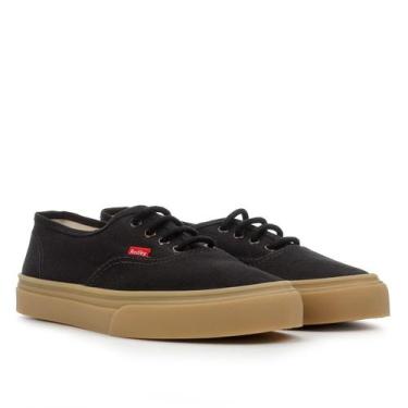 Imagem de Tênis Redley New Wave Latex IR 10 Cano Baixo, Preto, 40