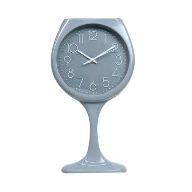 Imagem de Relógio De Parede De Plástico Formato Taça 39Cm