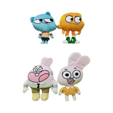 Imagem de Brinquedos De Pelúcia Gumball Darwin Anais Richard Bonecos Macios Cole