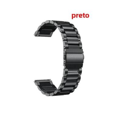 Imagem de Pulseira De Aço Inoxidável De 22mm 20mm Para Amazfit GTR Stratos GTS 4