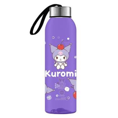 Imagem de Garrafa Squeeze Kuromi My Melody 800ml Inox E 750ml Escolar KUROMI:LIL