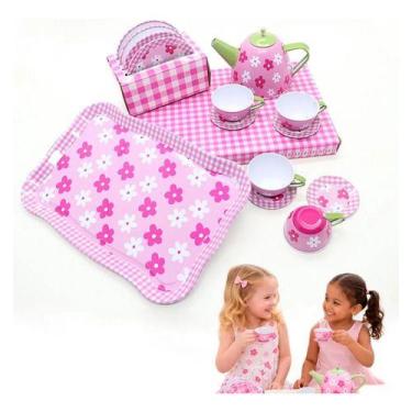 Imagem de Brinquedo infantil kit de cozinha 14 peças - Shiny Toys