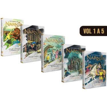 Imagem de Kit As Crônicas De Nárnia - Vol. 1 a 5 - Leão, Feiticeira e Guarda-Rou