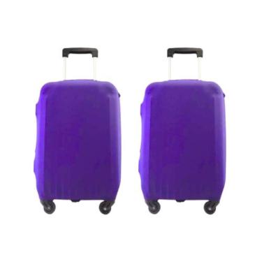 Imagem de Kit 2 Capas Protetoras P Mala Bordo Resistente Qualidade Classic Cor: 