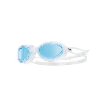 Imagem de Óculos de Natação TYR Nest Pro Lente Azul  Anti-Fog Integrado com Glid