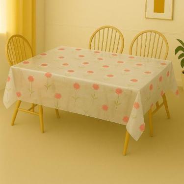 Imagem de Toalha De Mesa Diamante Margarida Redonda 1.38M Peça Pronta 1,38x1,38m