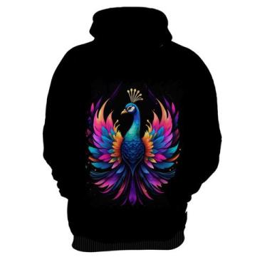 Imagem de Blusa de Frio de Pavão Colorido Neon Vetor 2 - Kasubeck Store, Inf 10
