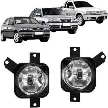 Imagem de Par farol milha gol parati saveiro g3 1999 00 01 02 03 04 05 - BBS