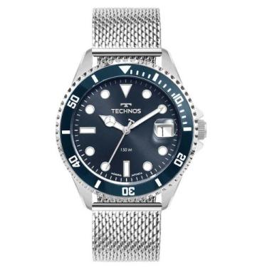 Imagem de Relógio Technos Masculino Acqua Prata - 2415DY/1A