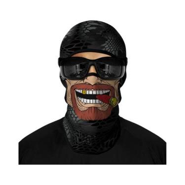 Imagem de Máscara De Ciclismo Masculina De Caveira Para Halloween, Respirável, P