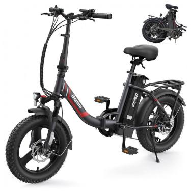 Imagem de Bicicleta Elétrica Vivi Gopina UL 350W, Bateria 48V 7,8Ah, Autonomia 80 km, Quadro Dobr...
