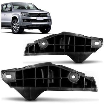 Imagem de Par guia suporte parachoque dianteiro amarok 2010 a 2014 - LOMA PLAST