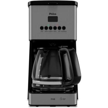 Imagem de Cafeteira Philco 40 xícaras 1000W com Painel Digital PCF40B 127V, 110V