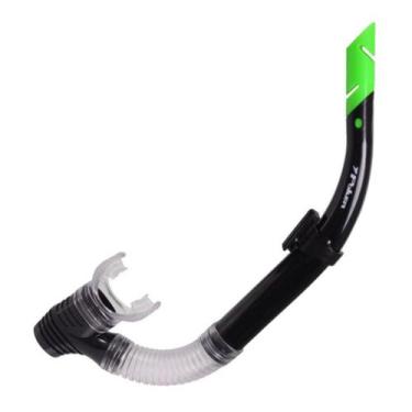 Imagem de Snorkel De Mergulho Rodio Extra Pt/vd Adulto (unissex) - Poker