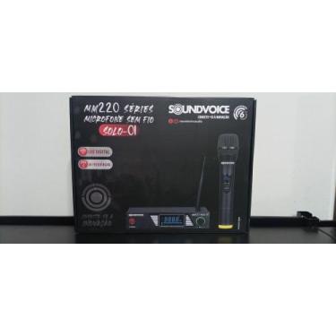 Imagem de Microfone sem fio soundvoice mm-220 sf único