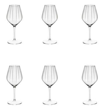 Imagem de Jogo de 6 Taças de Cristal Vinho 360 Ml Proper Effect Oxford