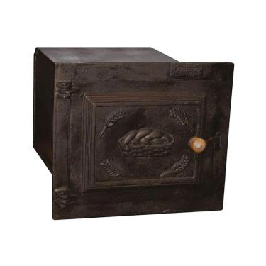Imagem de Forno para Fogão a Lenha Médio Fundição Unicláudio 00244-UC Ferro Fundido 50x42x35cm Porta Ampla