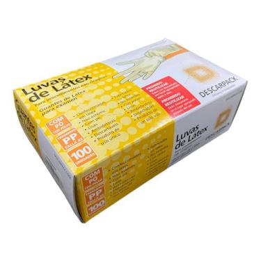 Imagem de Luva De Procedimento Latex Com Pó 100Un - Descarpack PP
