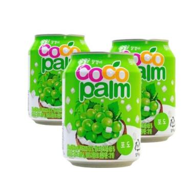 Imagem de Suco de Uva com Pedaços de Coco Haitai 238ml - 3 Unid