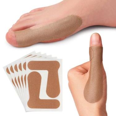 Imagem de Fita Protetora para Dedos Bandagem Elástica para Alívio de Dor Articul
