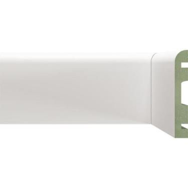 Imagem de Kit Rodapé de MDF 15 Barras Frisadas de 10CMX2,40m Rende 36 Metros Bra