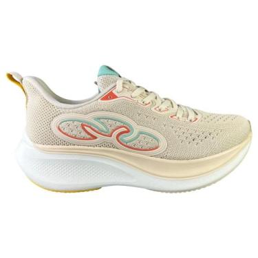 Imagem de Tênis Feminino Olympikus Voa 3 Corrida Caminhada Original Cor:AlgodãoT