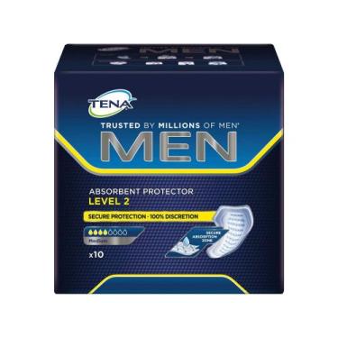 Imagem de Absorvente Masculino TENA Men Level 2 10 Unidades
