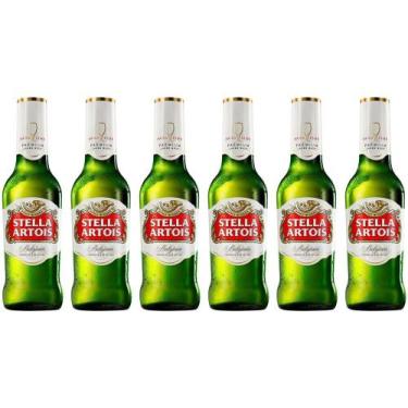 Imagem de Cerveja Stella Artois Lager 6 Unidades - 275ml