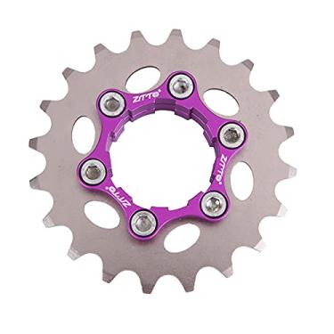 Imagem de Fancyes Kit de conversão de engrenagem cassete de velocidade única para bicicleta 1 adaptador de velocidade 17-32T 10 velocidades/11 velocidades Cog Covert - 20T