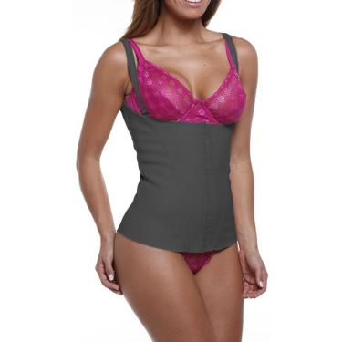 Imagem de Cinta modeladora emborrachada feminina body corselet Esbelt ref. 458 - esbelt - feminino