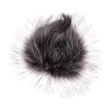 Imagem de LoveinDIY Mic Fur Muff Para-brisas para PCM-D1 D50 Tascam DR-40 H2 H4 Recorder