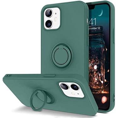 Imagem de Capa de telefone anti-queda de silicone líquido para samsung galaxy m31s m51 m62 para note10 20 s10 s10e s20 fe lite plus ultra capa, verde escuro, para samsung m62