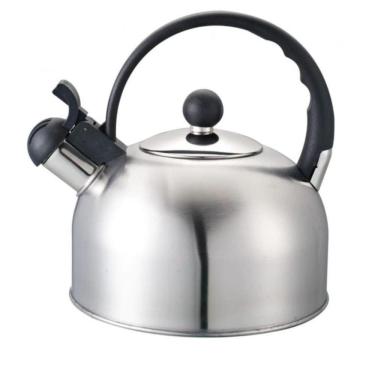 Imagem de Chaleira Aço Inox 2Lts Apita Quando Ferve Alça Fixa