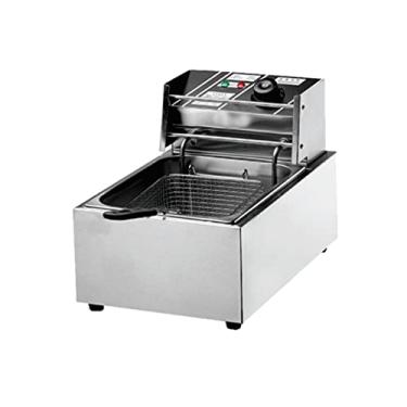 Imagem de Fritadeira Elétrica 1 Cuba 150mm em Aço 6 Litros 220v 2500W